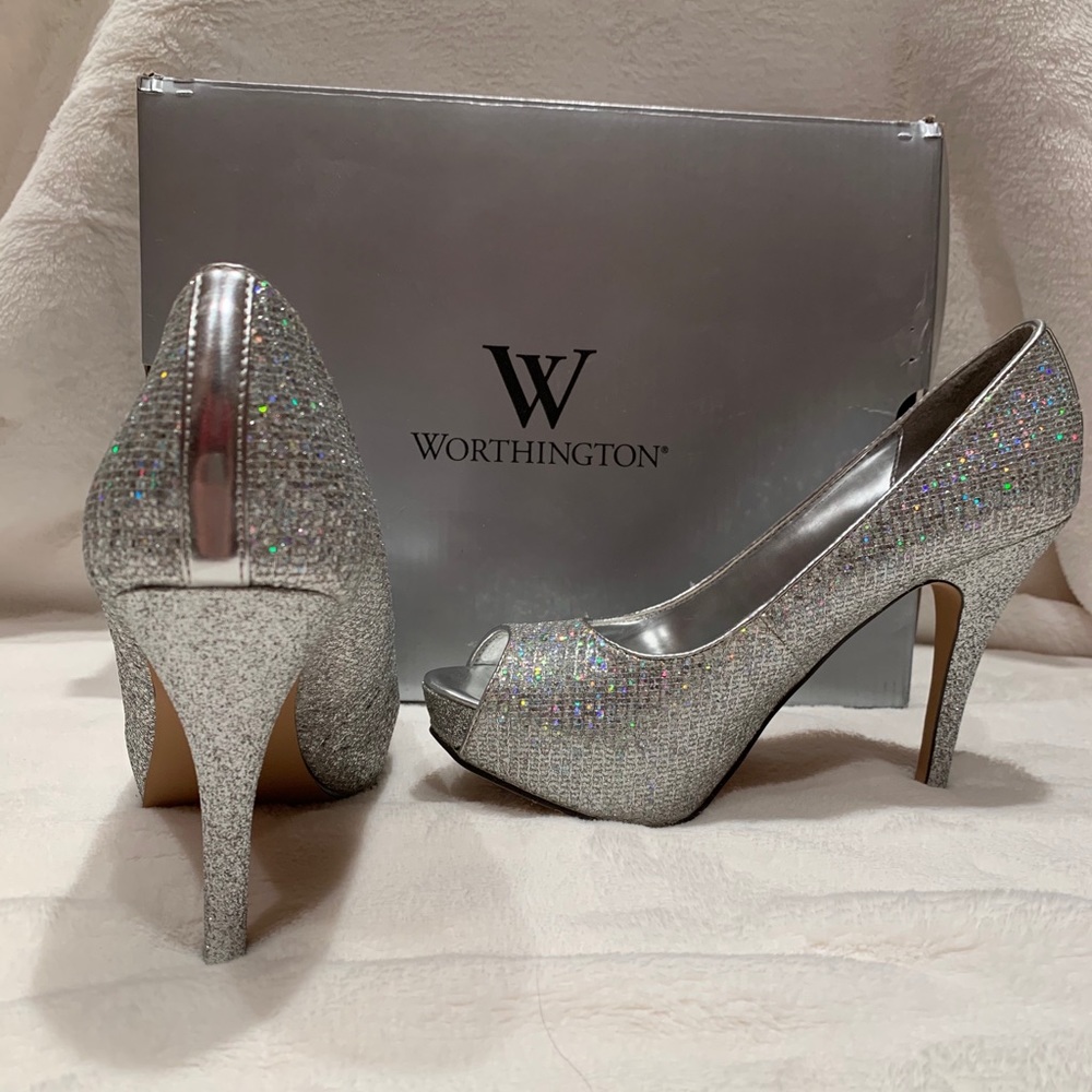 Worthington Sparkly Heels